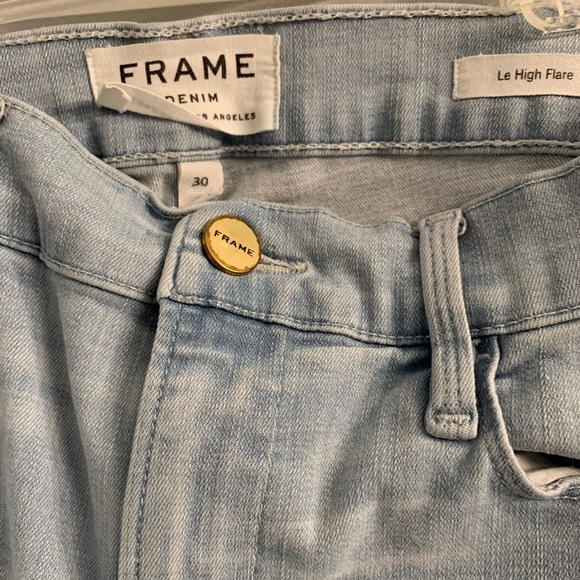 Frame Denim Le High Flare Size 30 - Picture 5 of 5